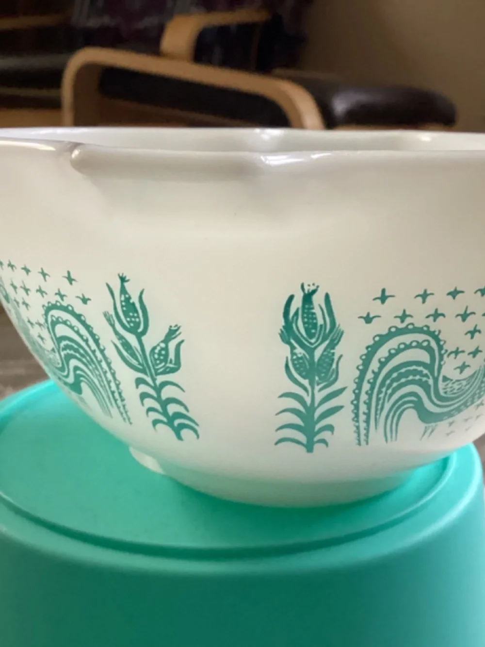 Pyrex Butterprint Amish 441 1 1/2 quart bowl